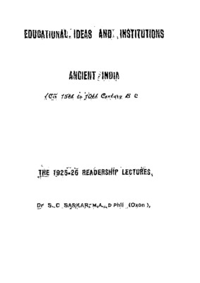 educational ideas and institutions in ancient india ed.pdf.jpg